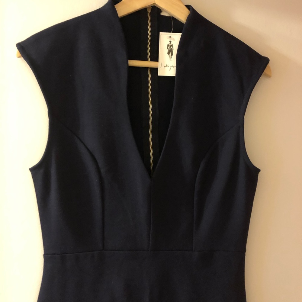 Navy Dress.